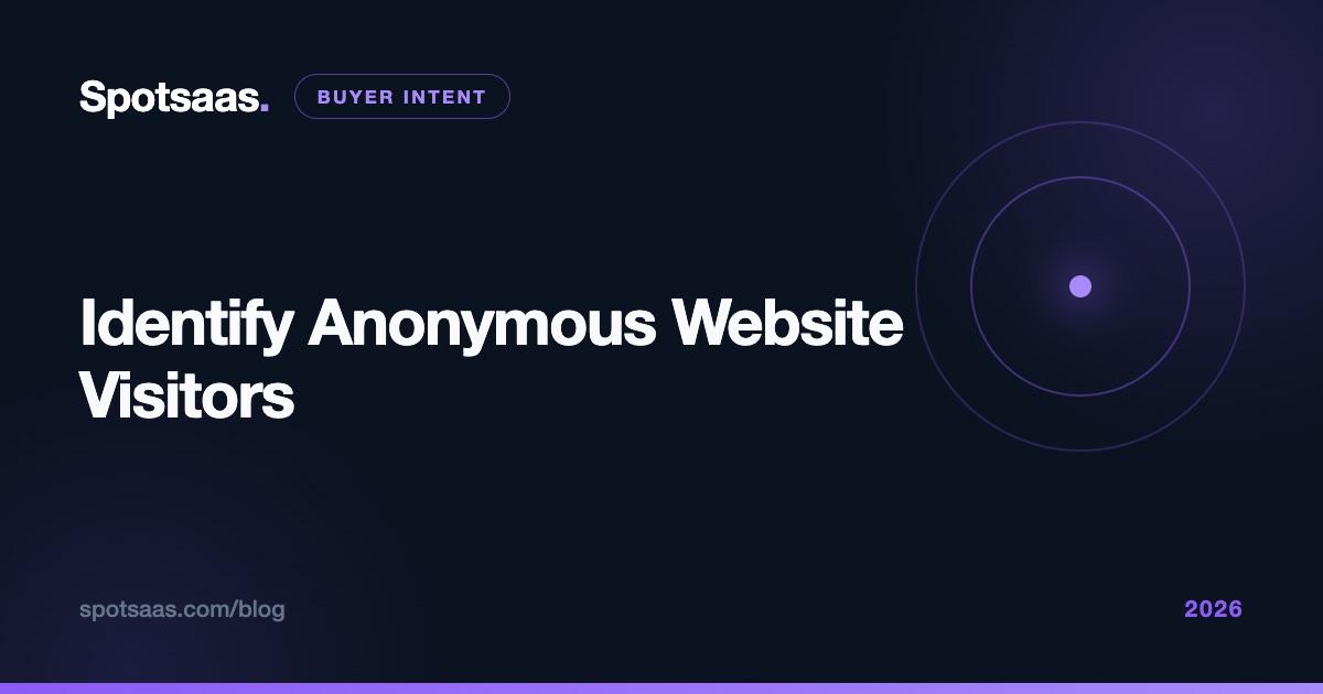 identify website visitors