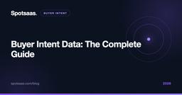 buyer intent data