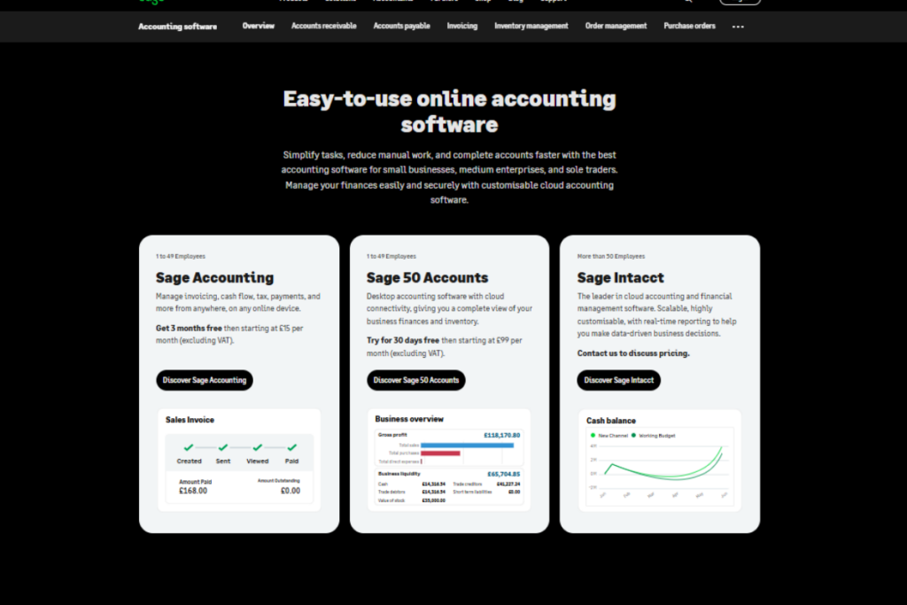 Sage Accounting(Sage One)