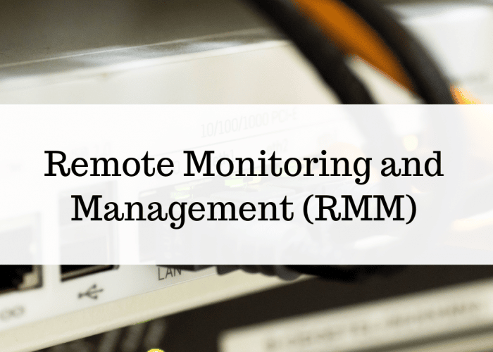 Remote monitoring software