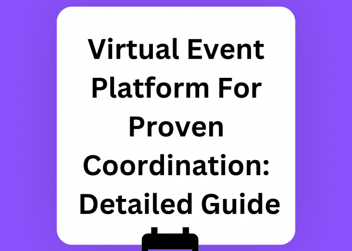 Host virtual event seamlessly with leading virtual event tools!