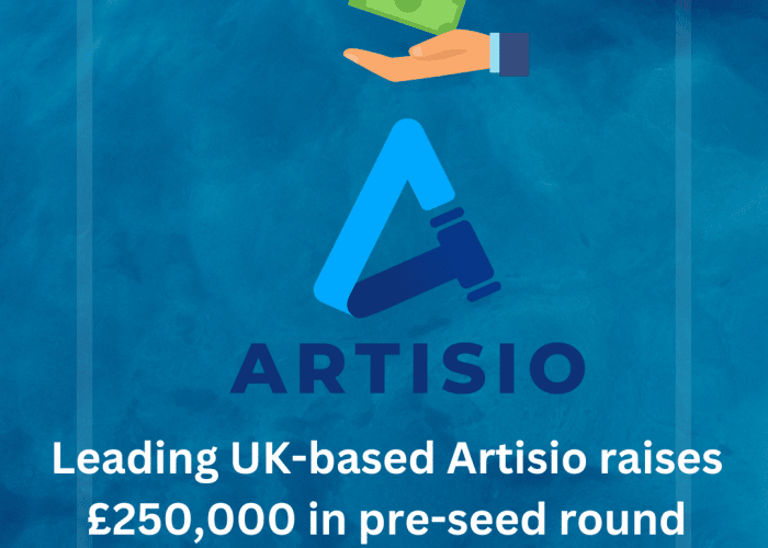 Leading UK-based Artisio raises £250,000 in pre-seed round