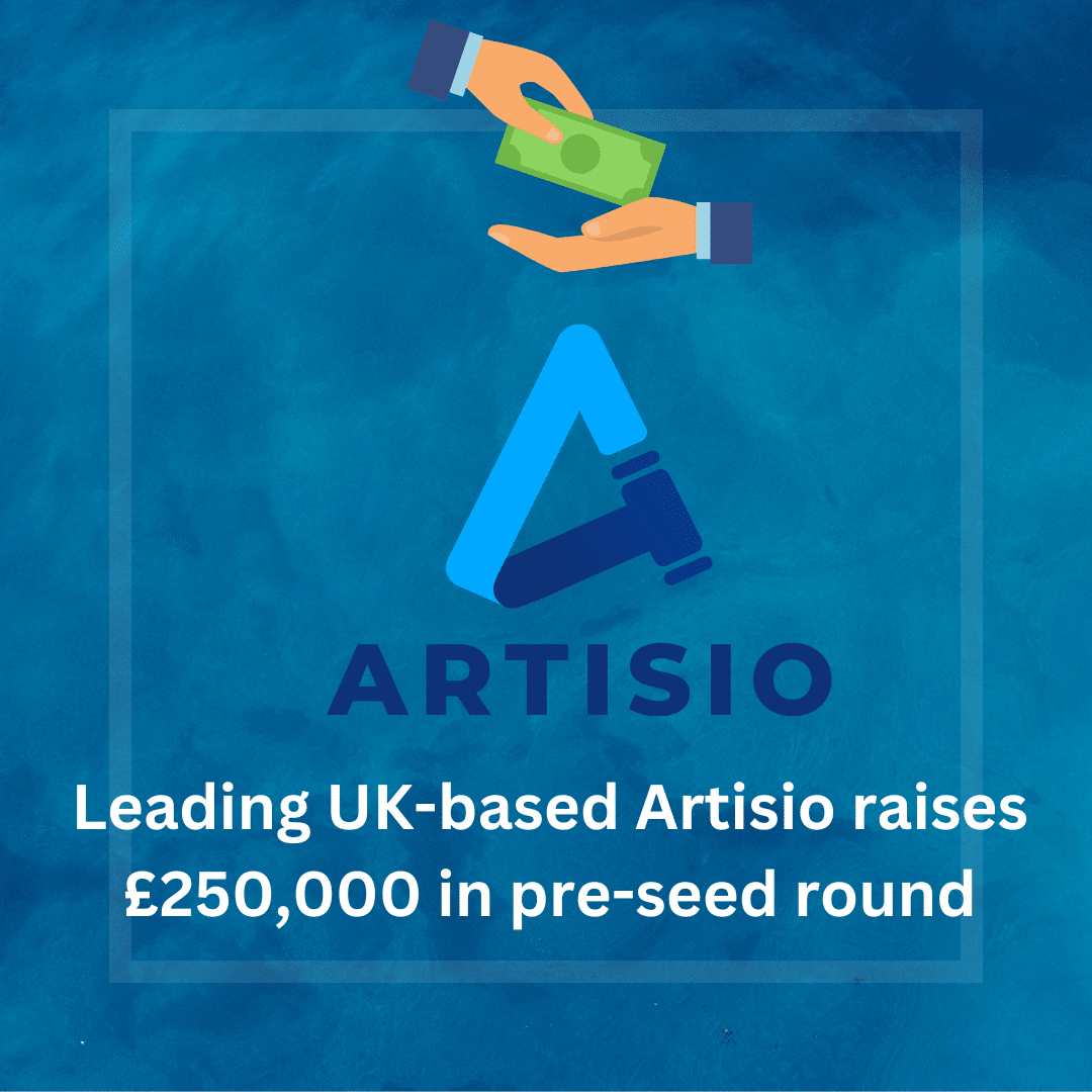 Leading UK-based Artisio raises £250,000 in pre-seed round