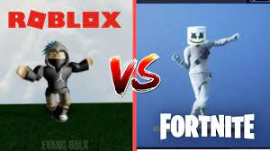 roblox and fortnite