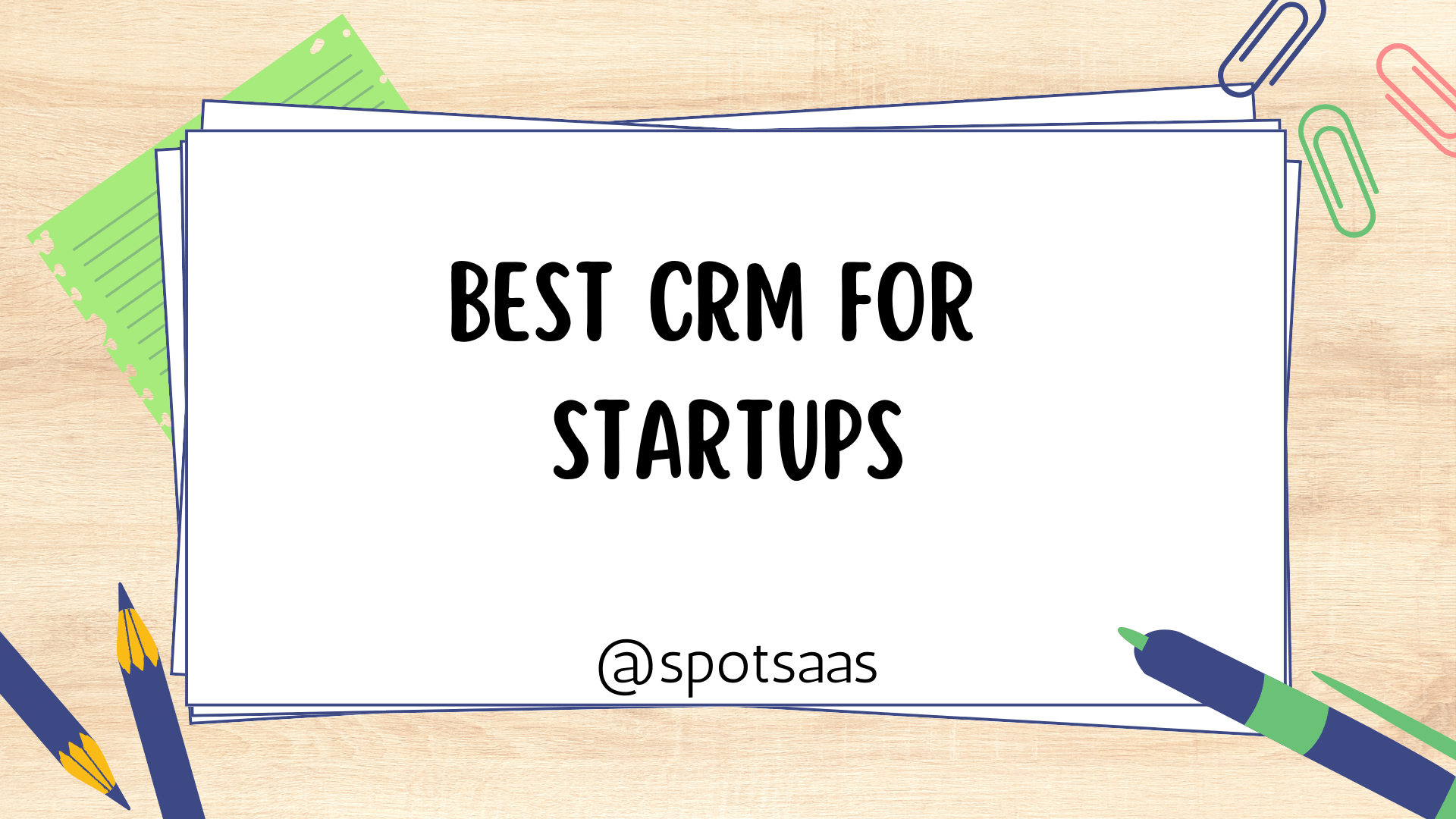 CRM for startups