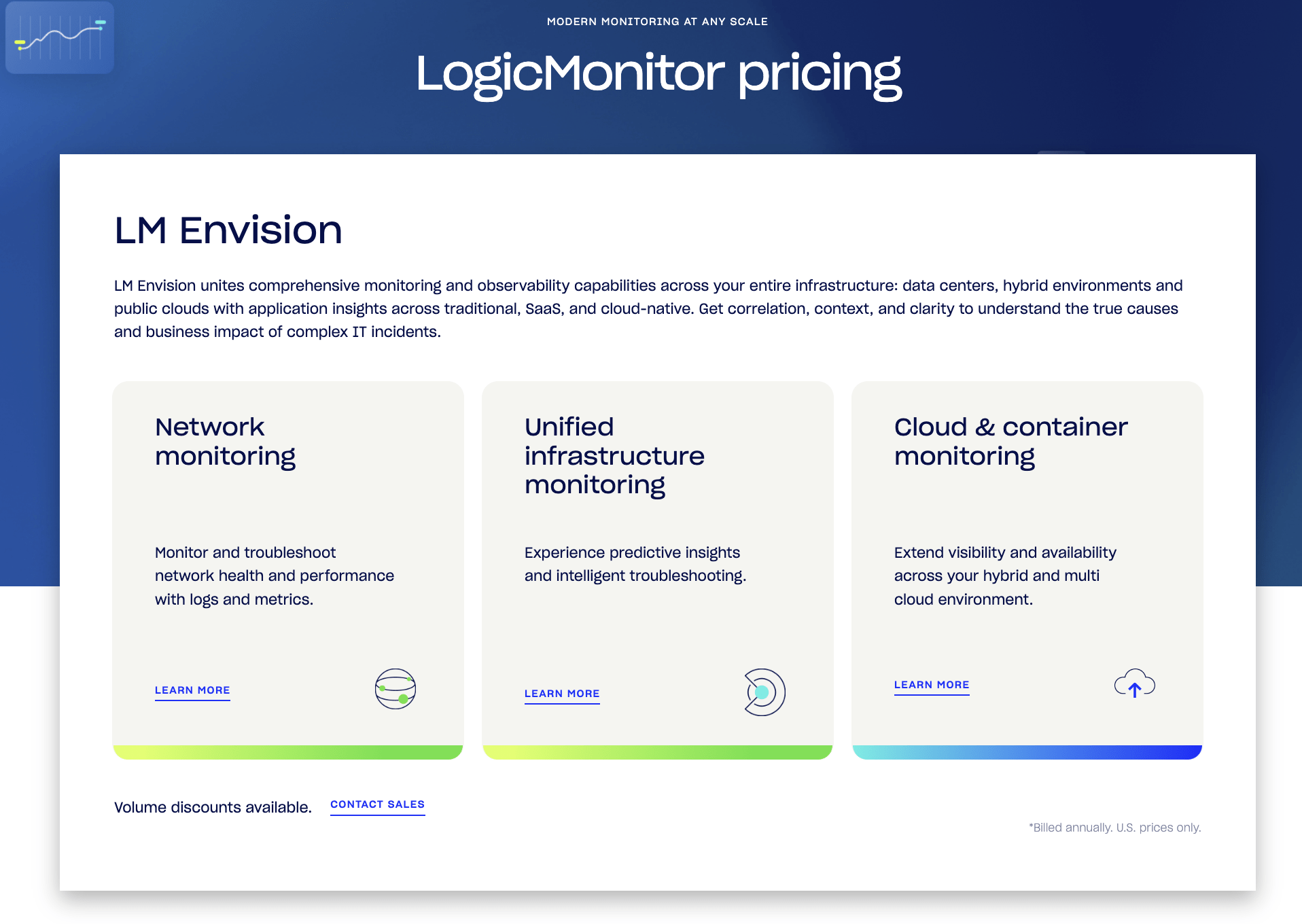 Logicmonitor Pricing