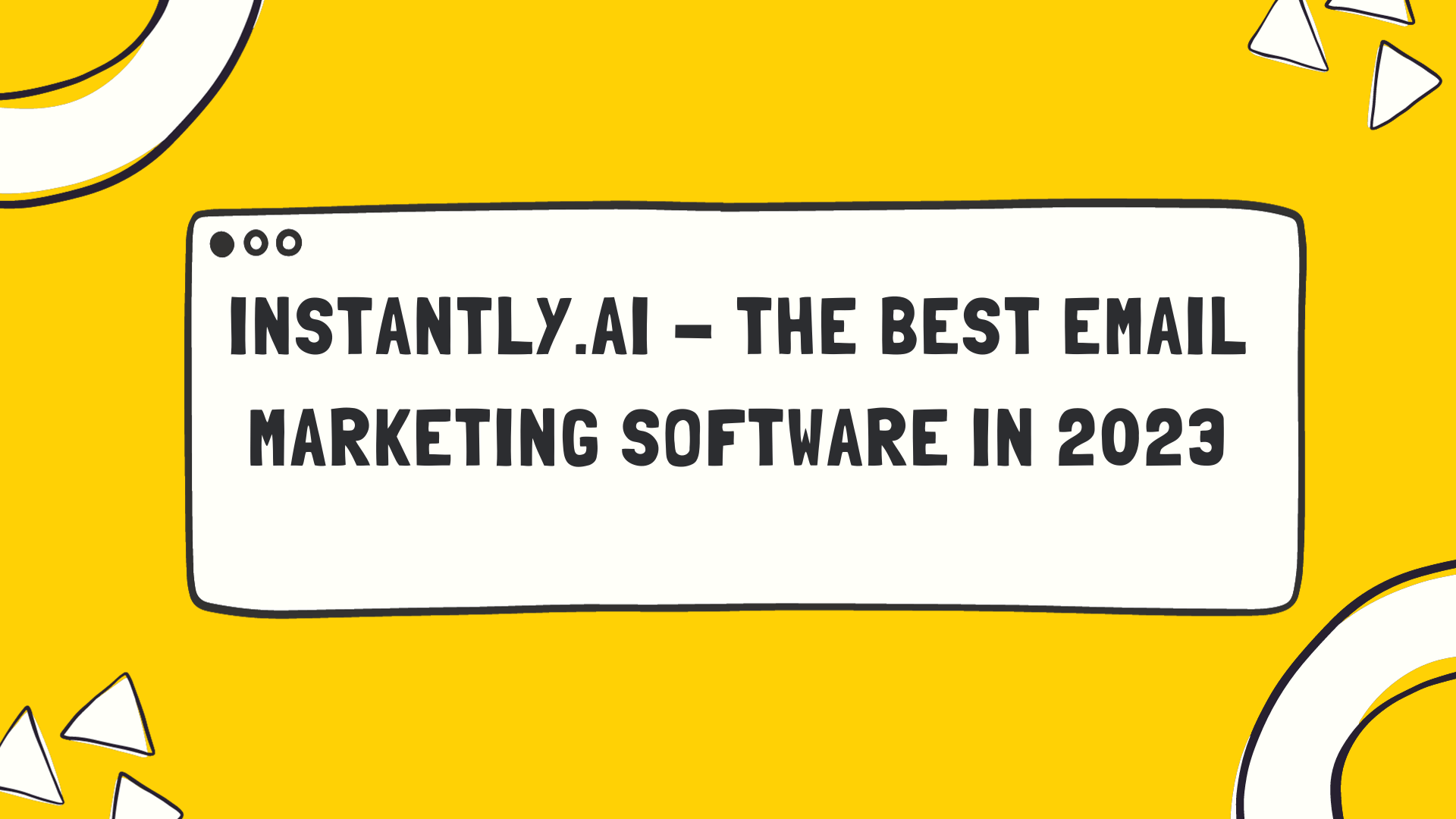 Instantly AI - Email marketing software