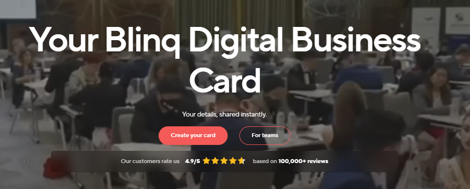 Blinq Digital Business card
