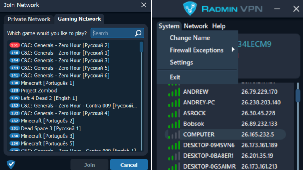 Radmin VPN