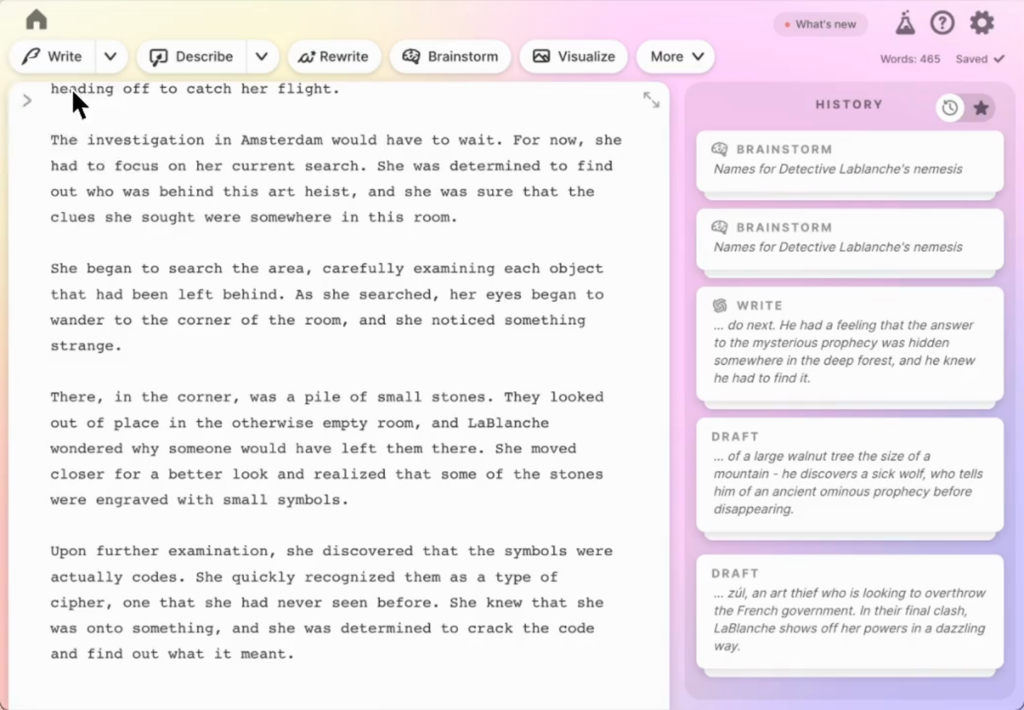 Sudowrite AI