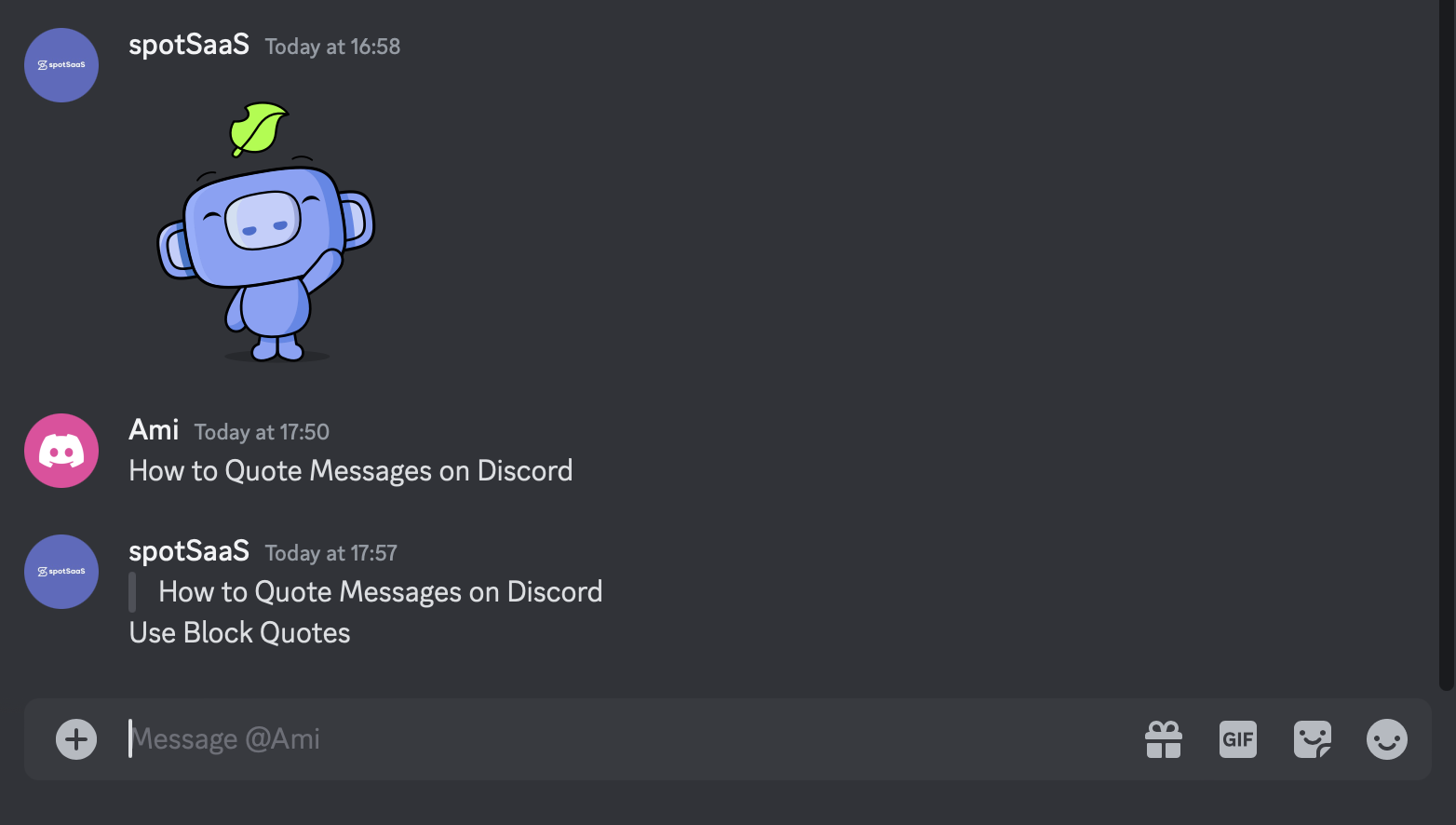 How To Easily Quote Messages On Discord – Spotsaas Blog