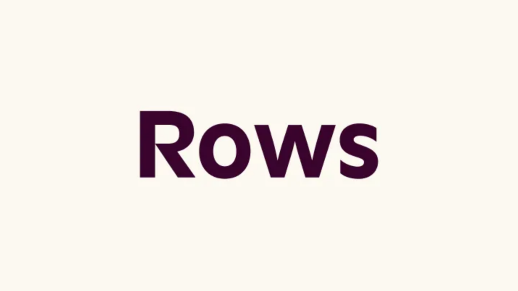 Rows logo