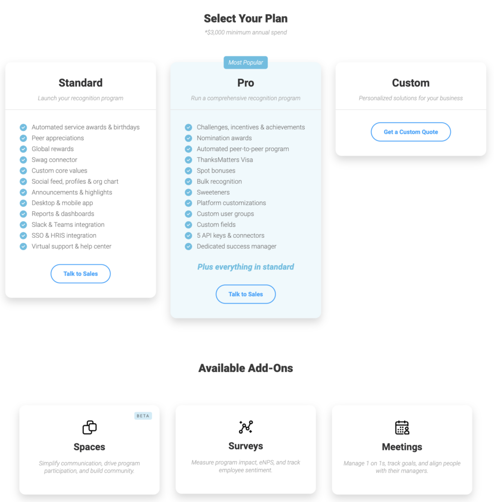 Motivosity plans 