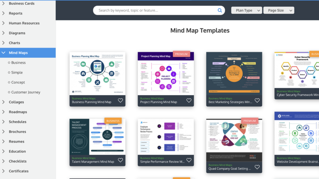 Venngage templates