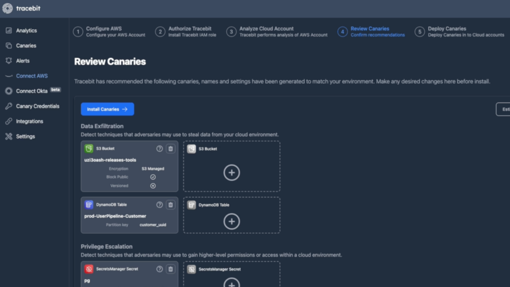 Tracebit demo