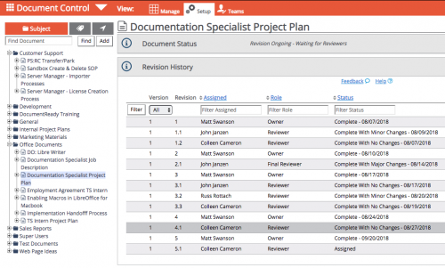 Compliance and Checklist Management