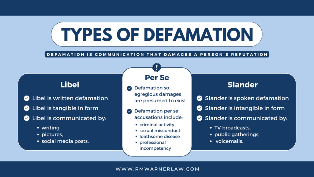 Defamation