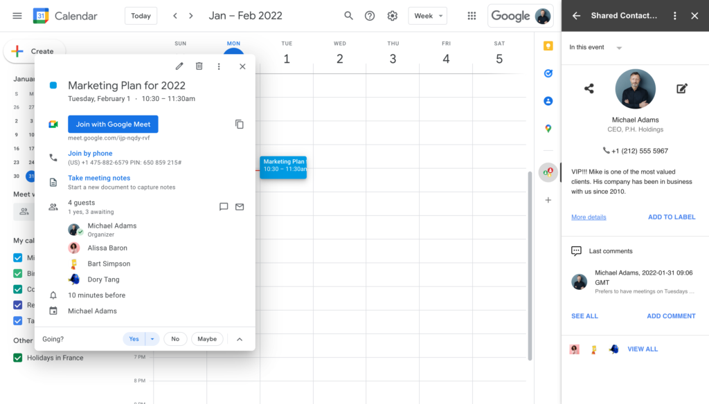 Google Calendar