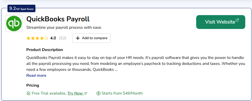 QuickBooks Payroll