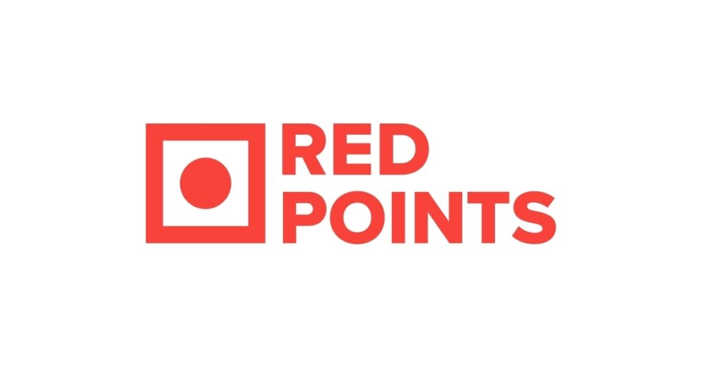 Red Points Logo Transparent Background