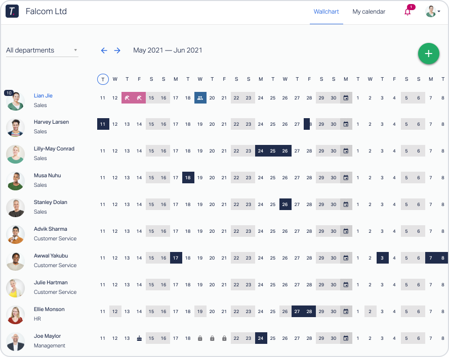 Timetastic - absence management software
