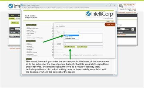 IntelliCorp is a background check software