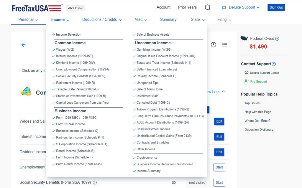 TaxSlayer vs FreeTaxUSA